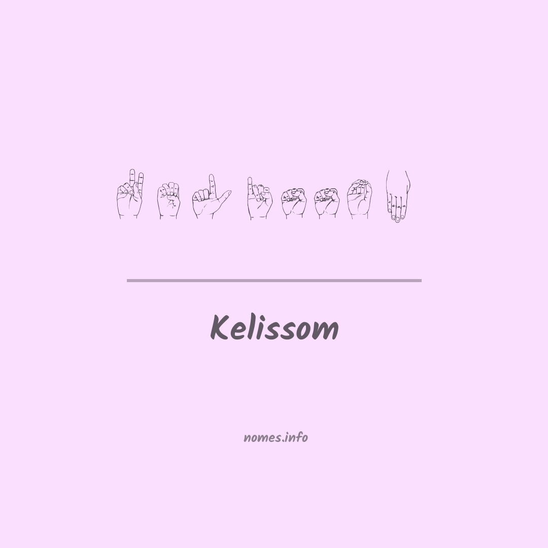 Kelissom em Libras