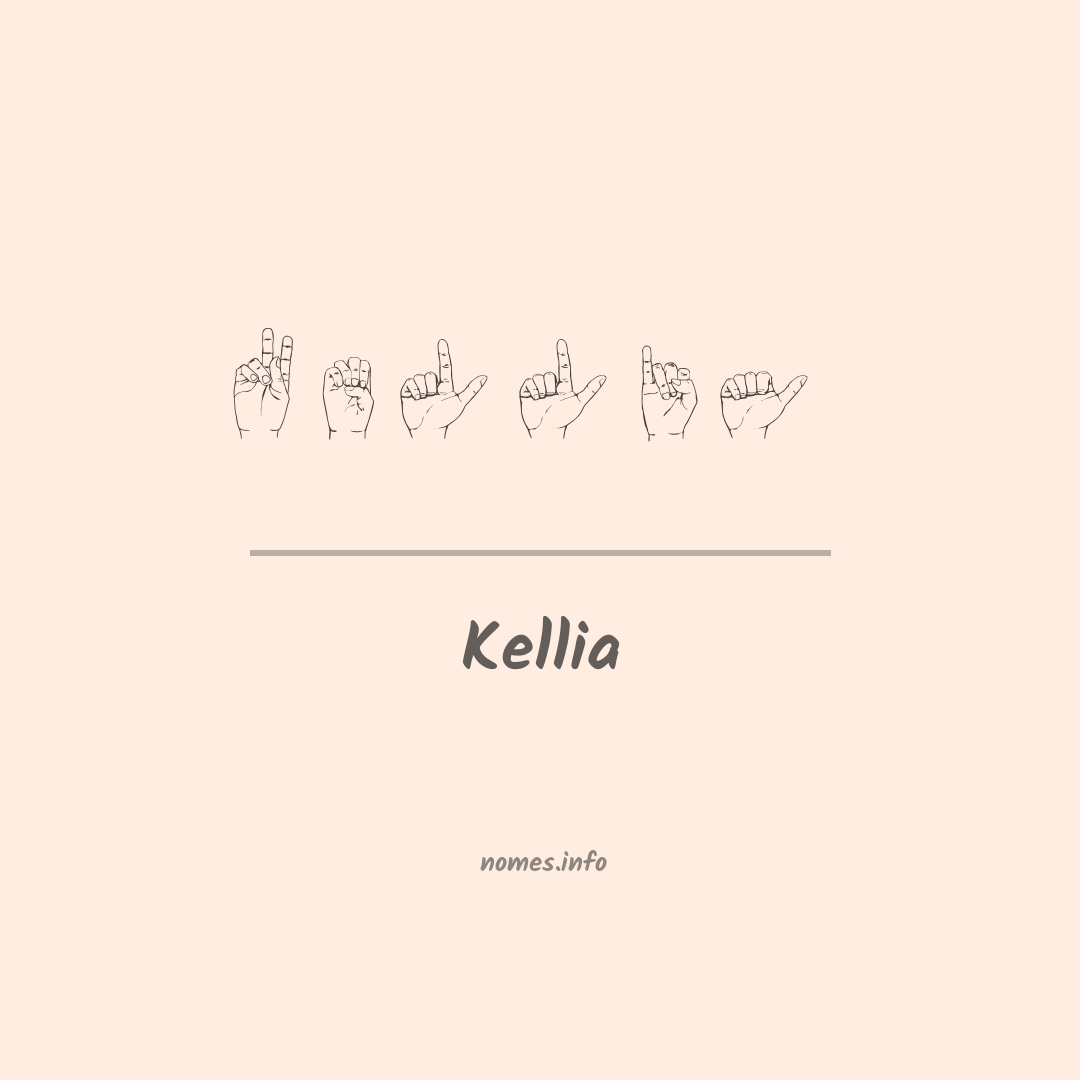 Kellia em Libras