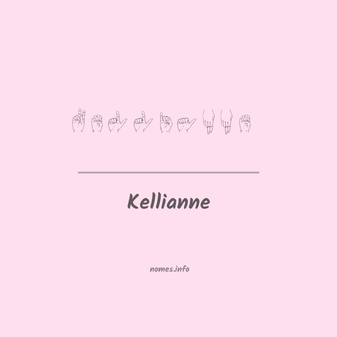 Kellianne em Libras