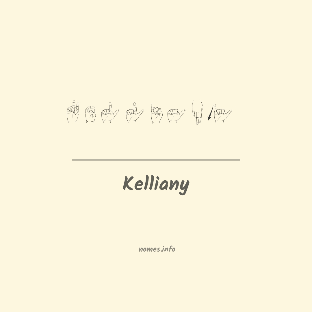 Kelliany em Libras