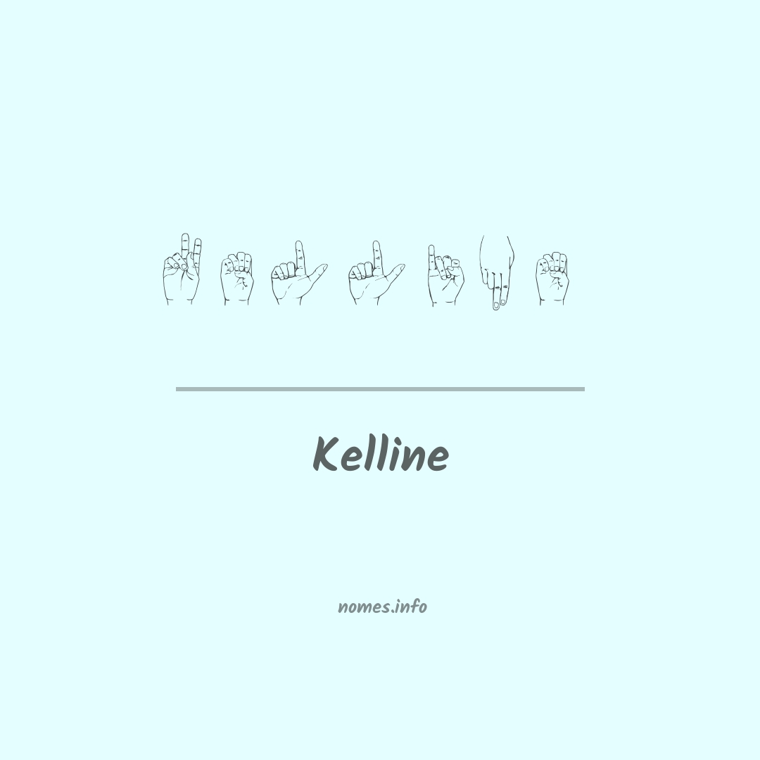 Kelline em Libras