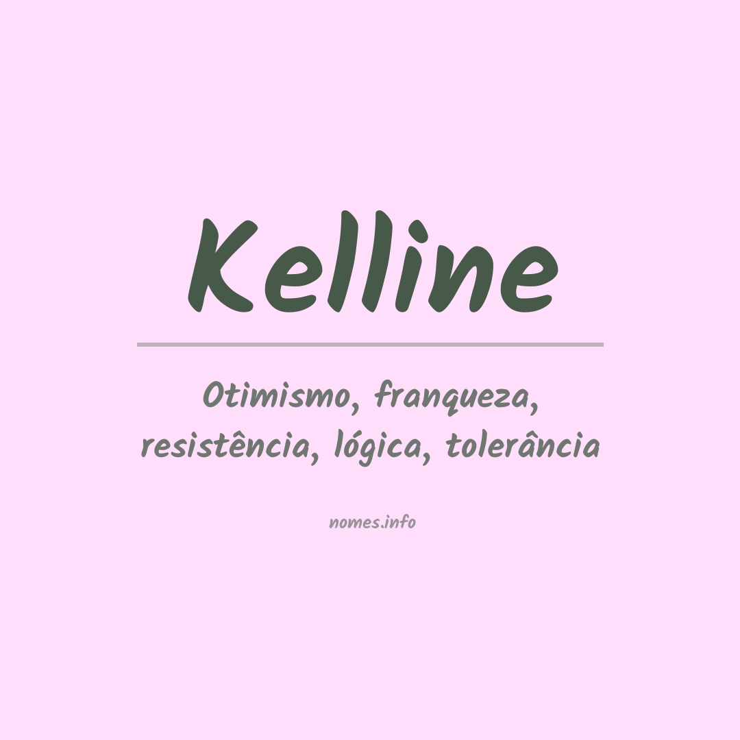 Significado do nome Kelline