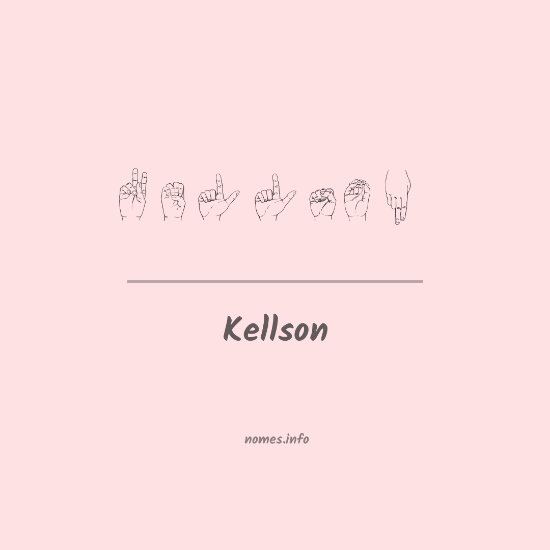 Kellson em Libras