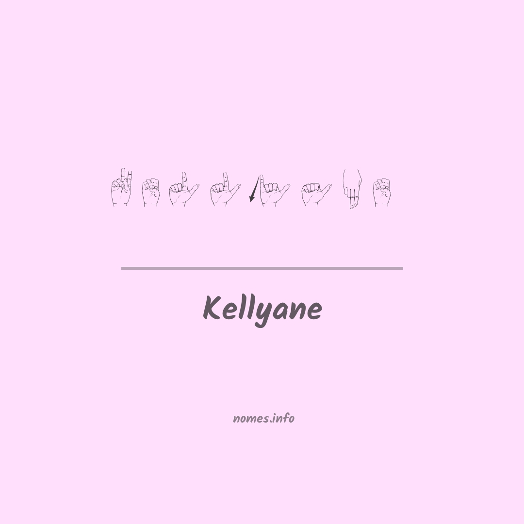 Kellyane em Libras