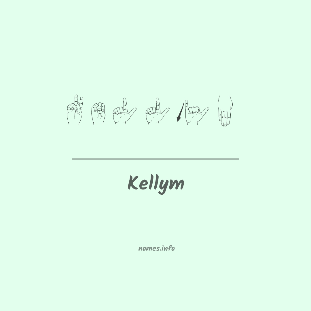 Kellym em Libras