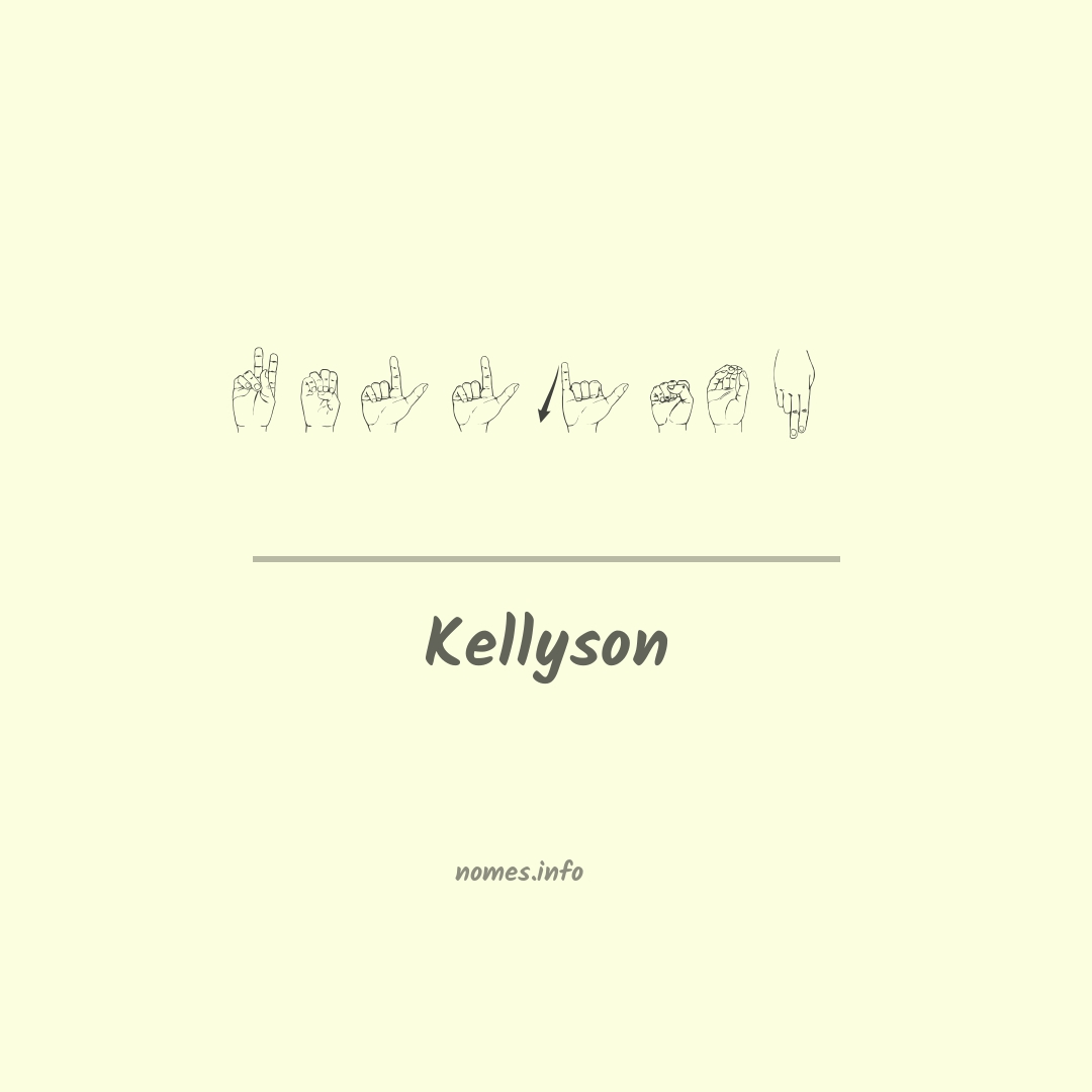 Kellyson em Libras