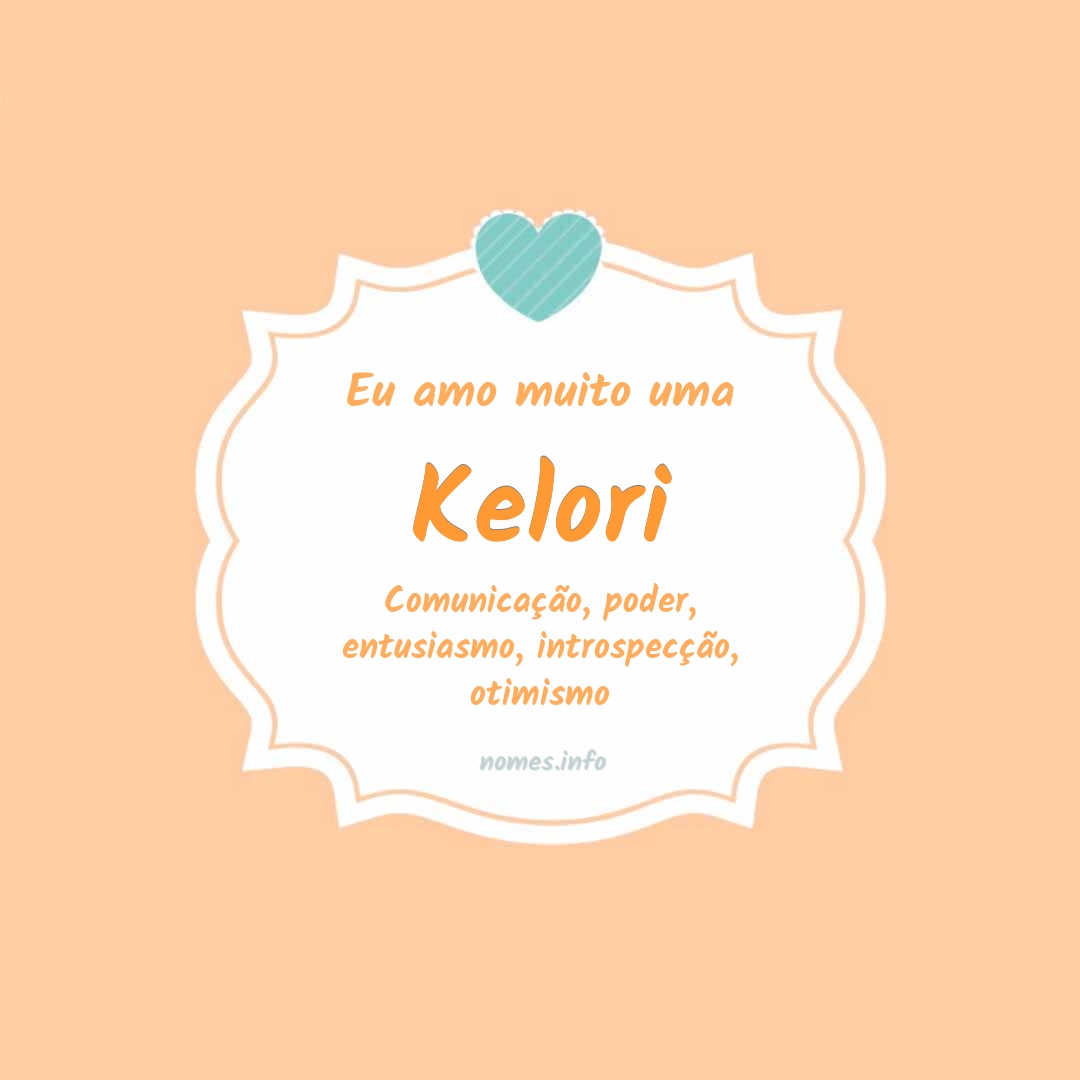 Eu amo muito Kelori
