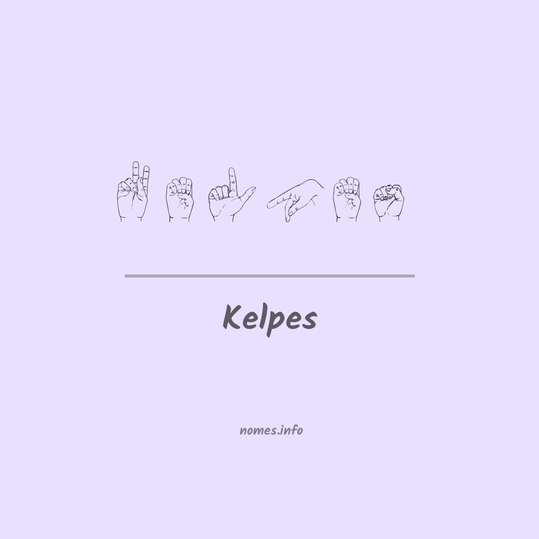 Kelpes em Libras