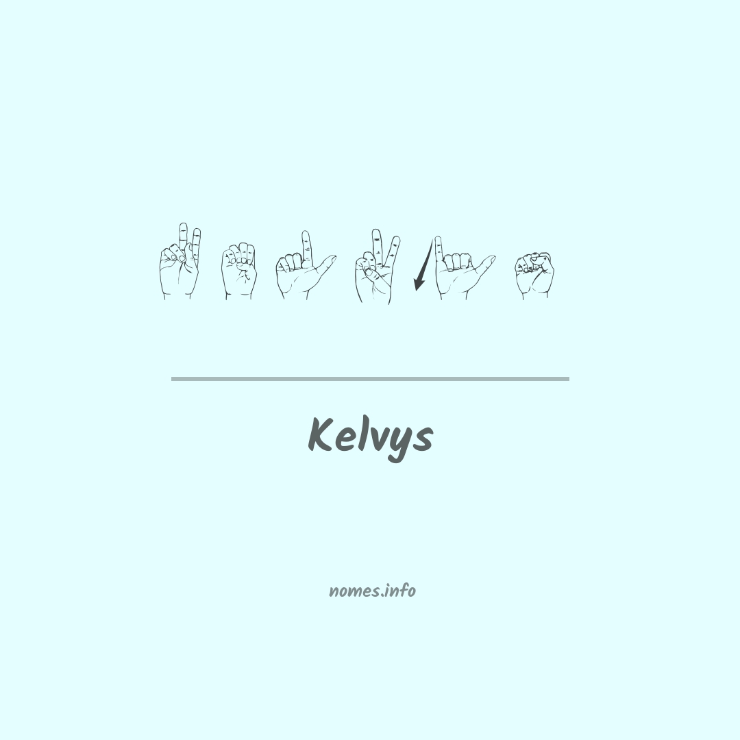 Kelvys em Libras