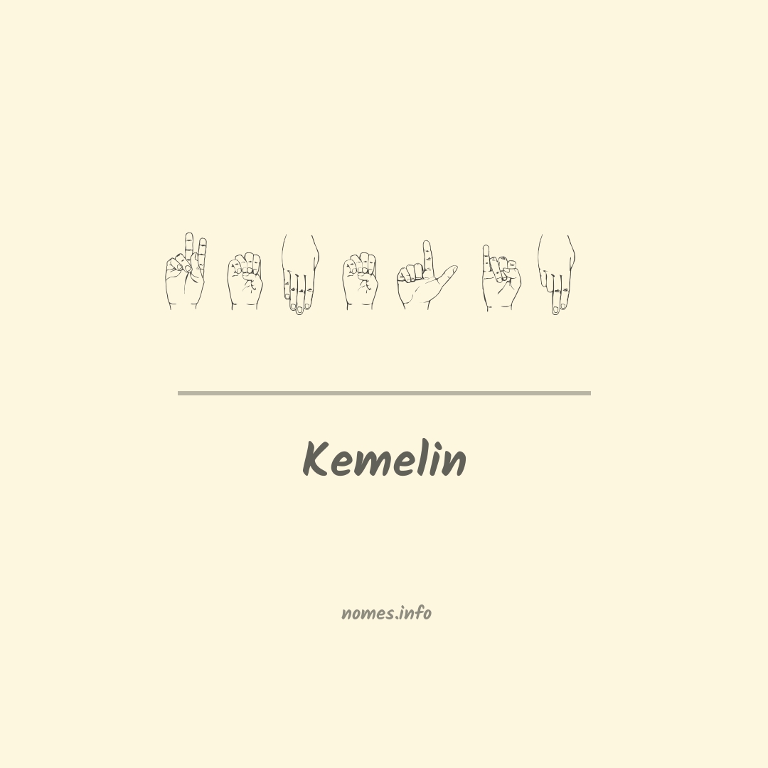 Kemelin em Libras