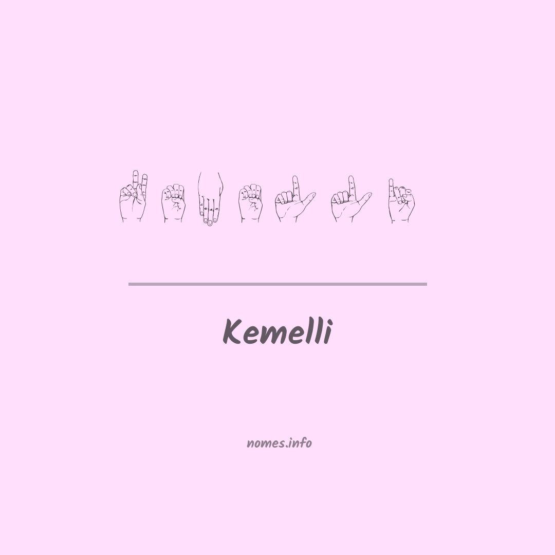 Kemelli em Libras