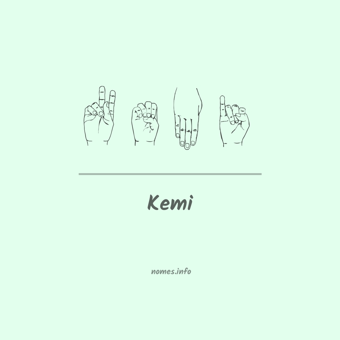 Kemi em Libras