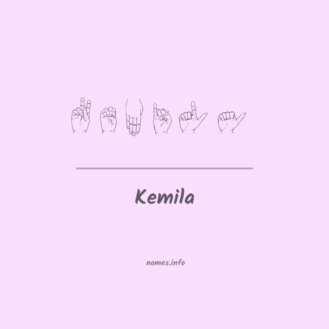 Kemila em Libras