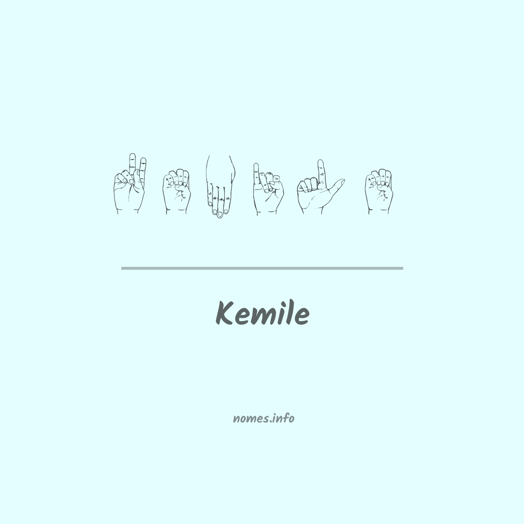 Kemile em Libras