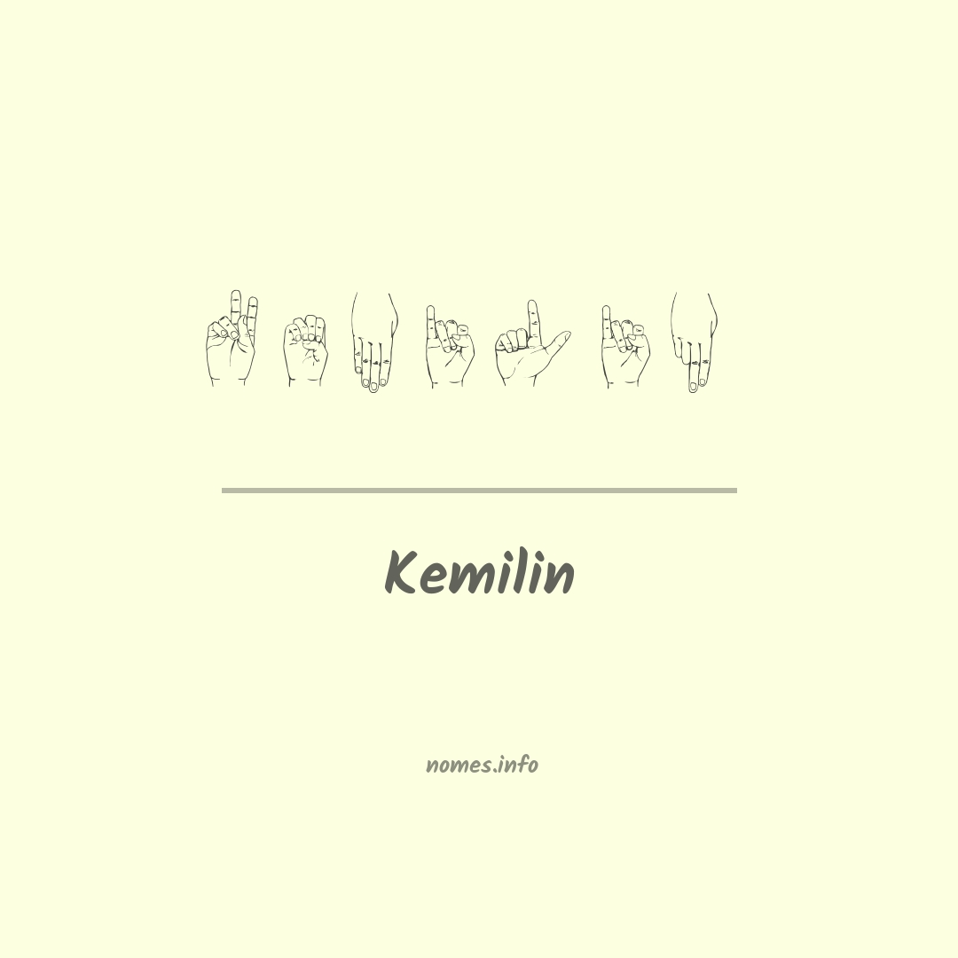 Kemilin em Libras