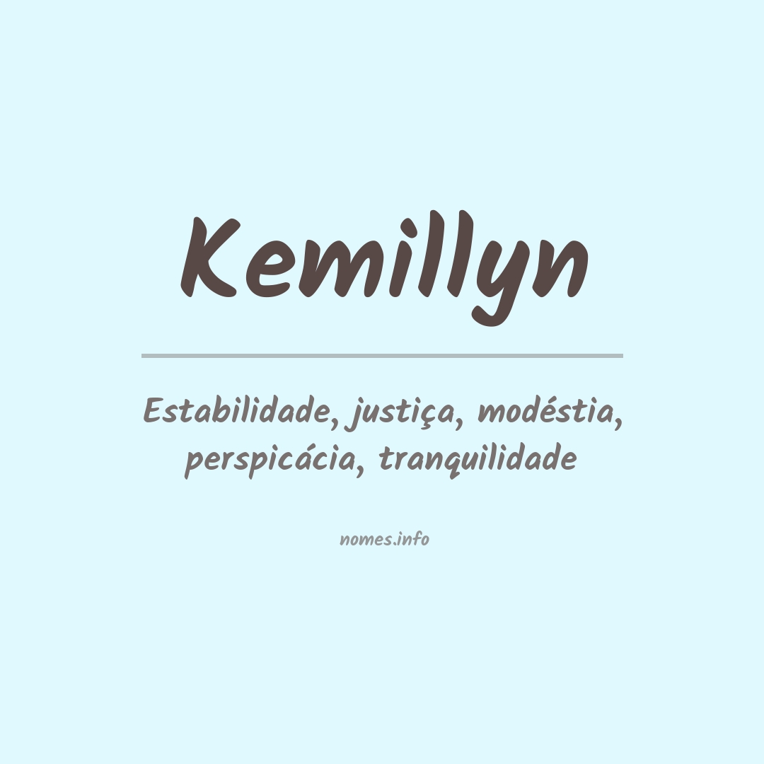 Significado do nome Kemilly - Nome Perfeito