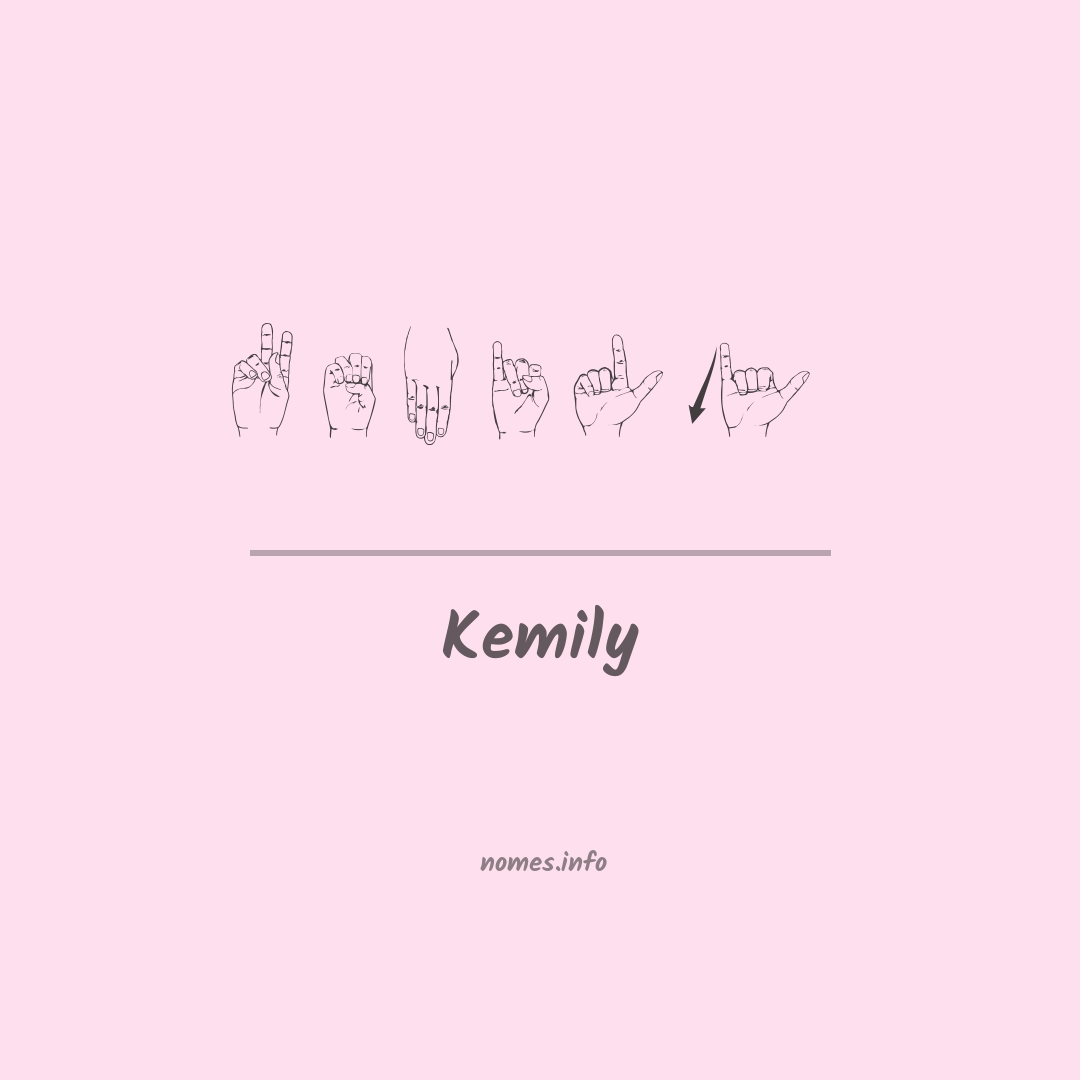 Kemily em Libras