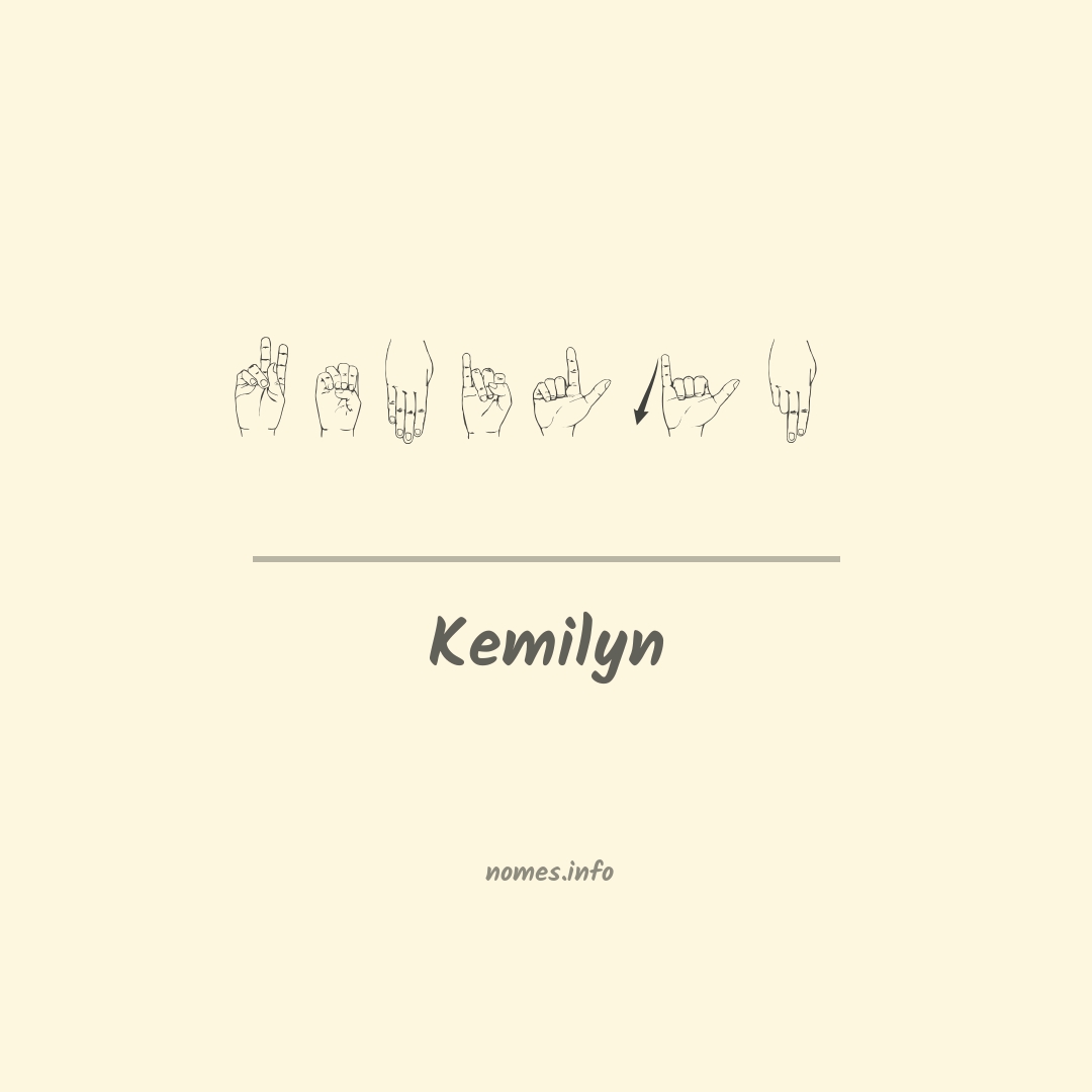 Kemilyn em Libras