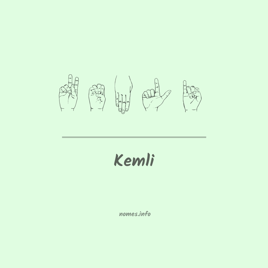 Kemli em Libras