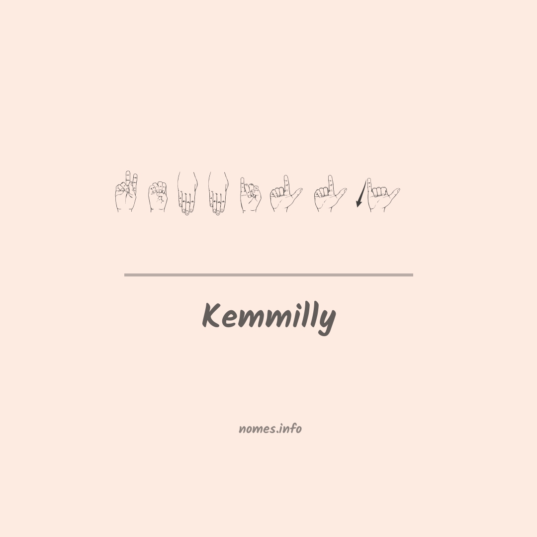 Kemmilly em Libras