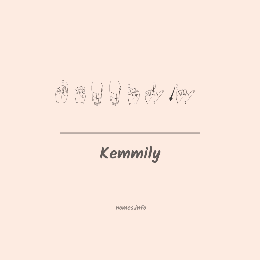 Kemmily em Libras