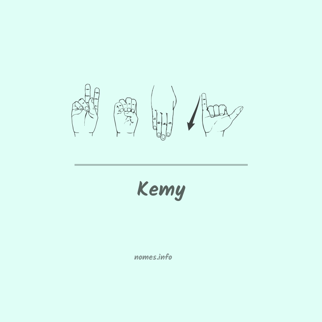 Kemy em Libras
