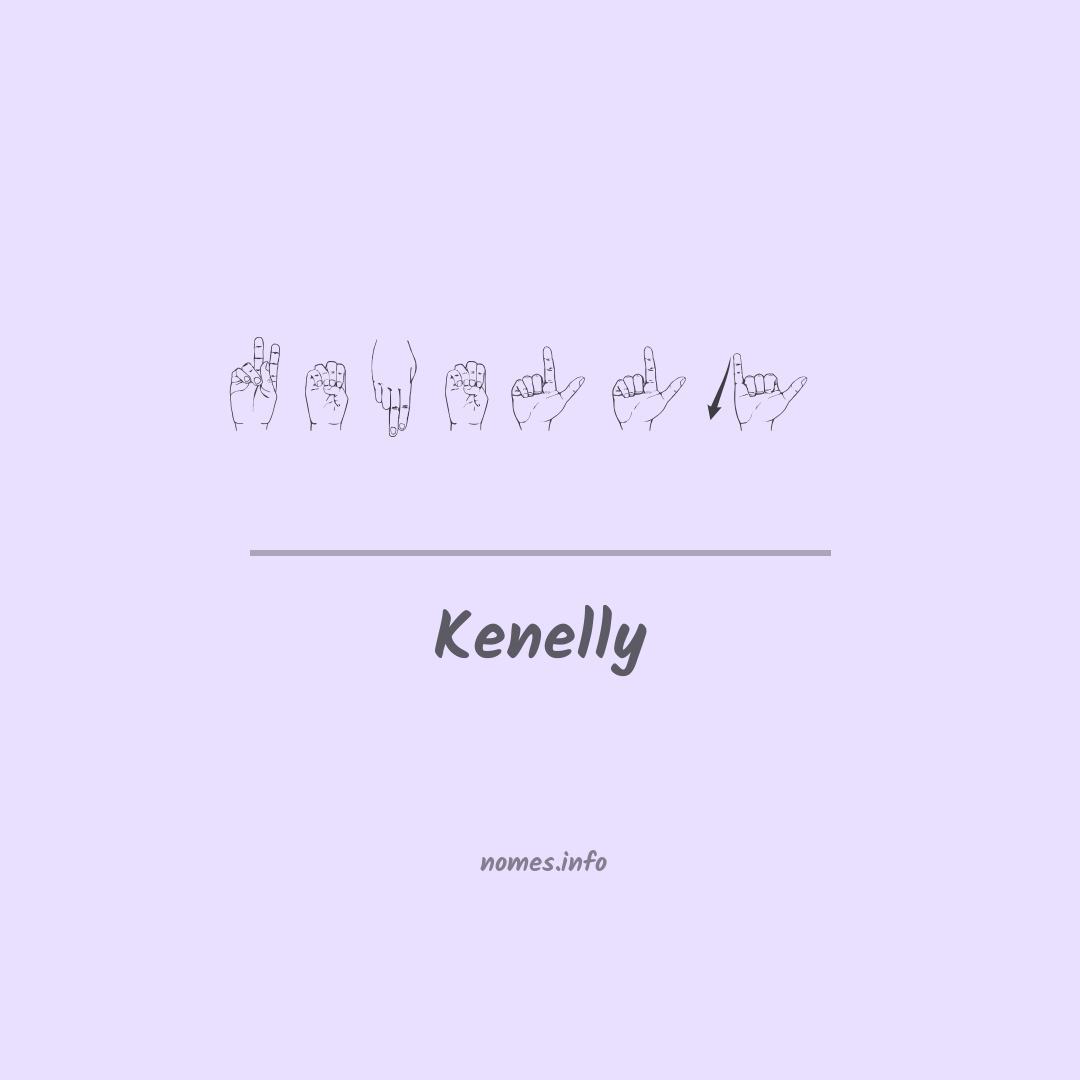 Kenelly em Libras