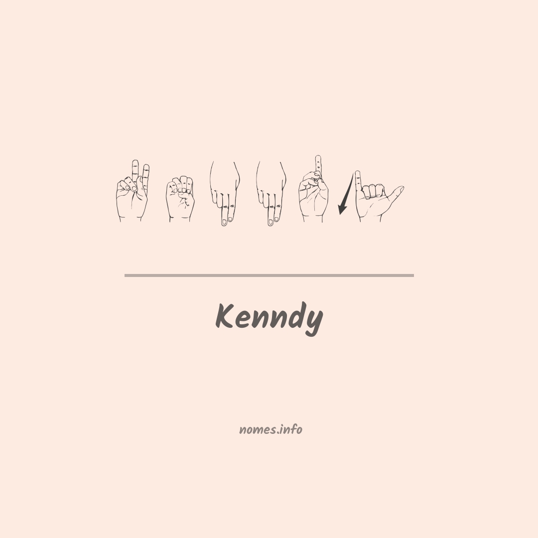 Kenndy em Libras