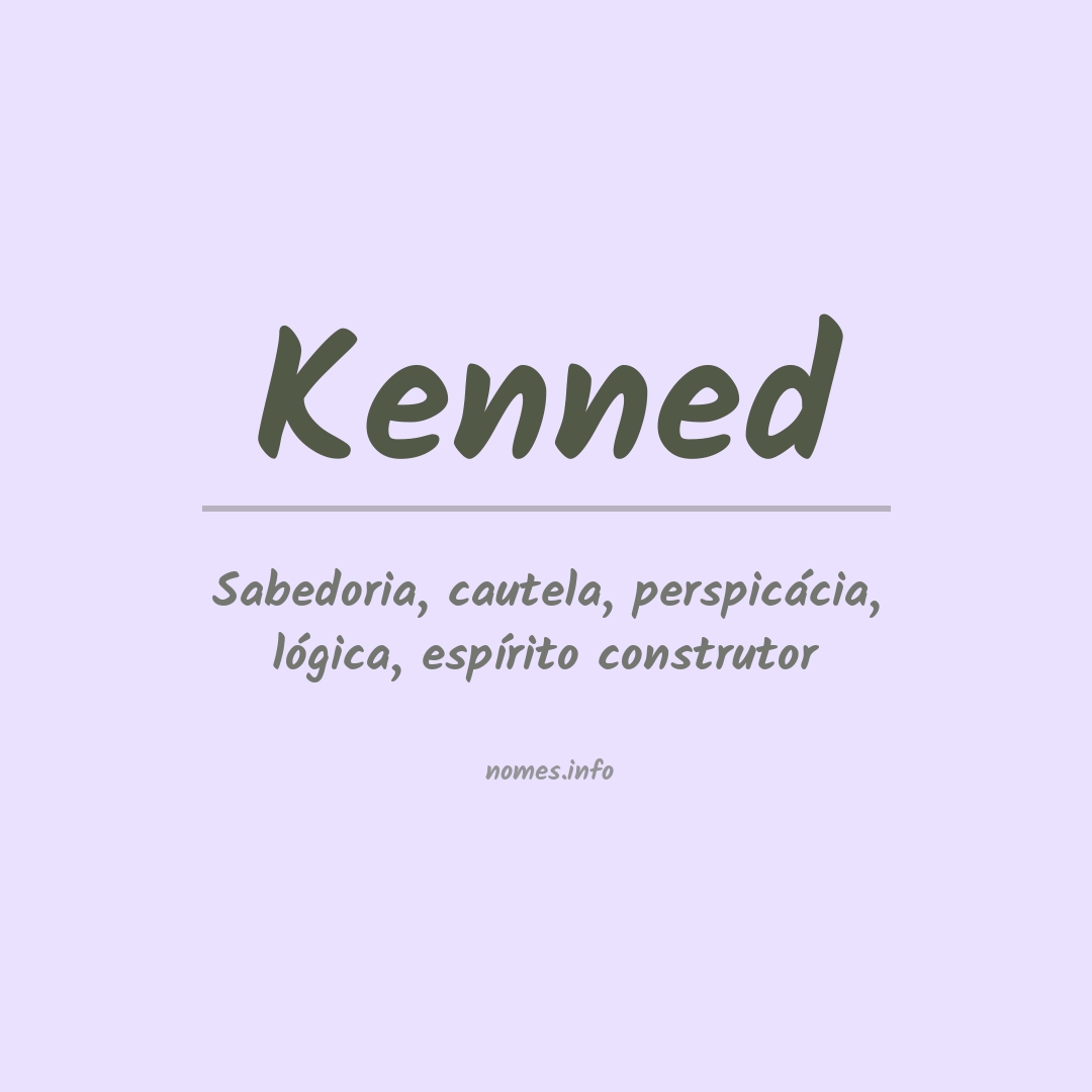 Significado do nome Kenned