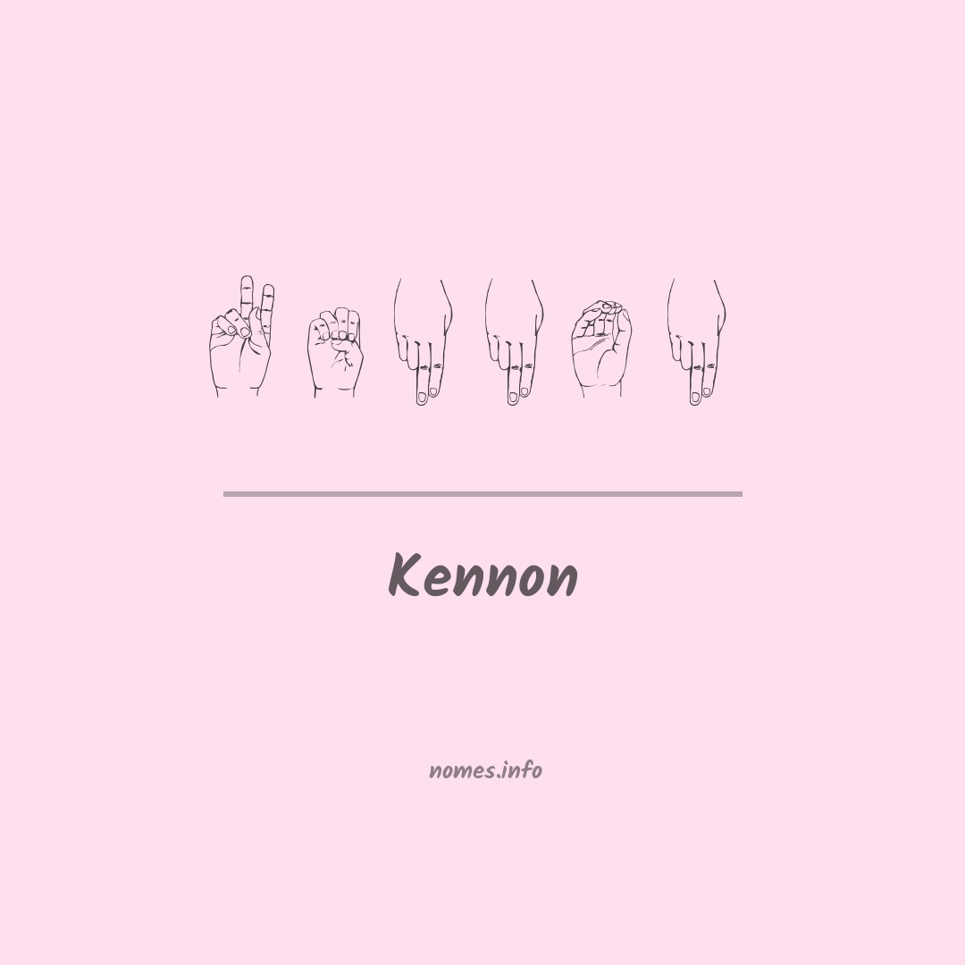 Kennon em Libras
