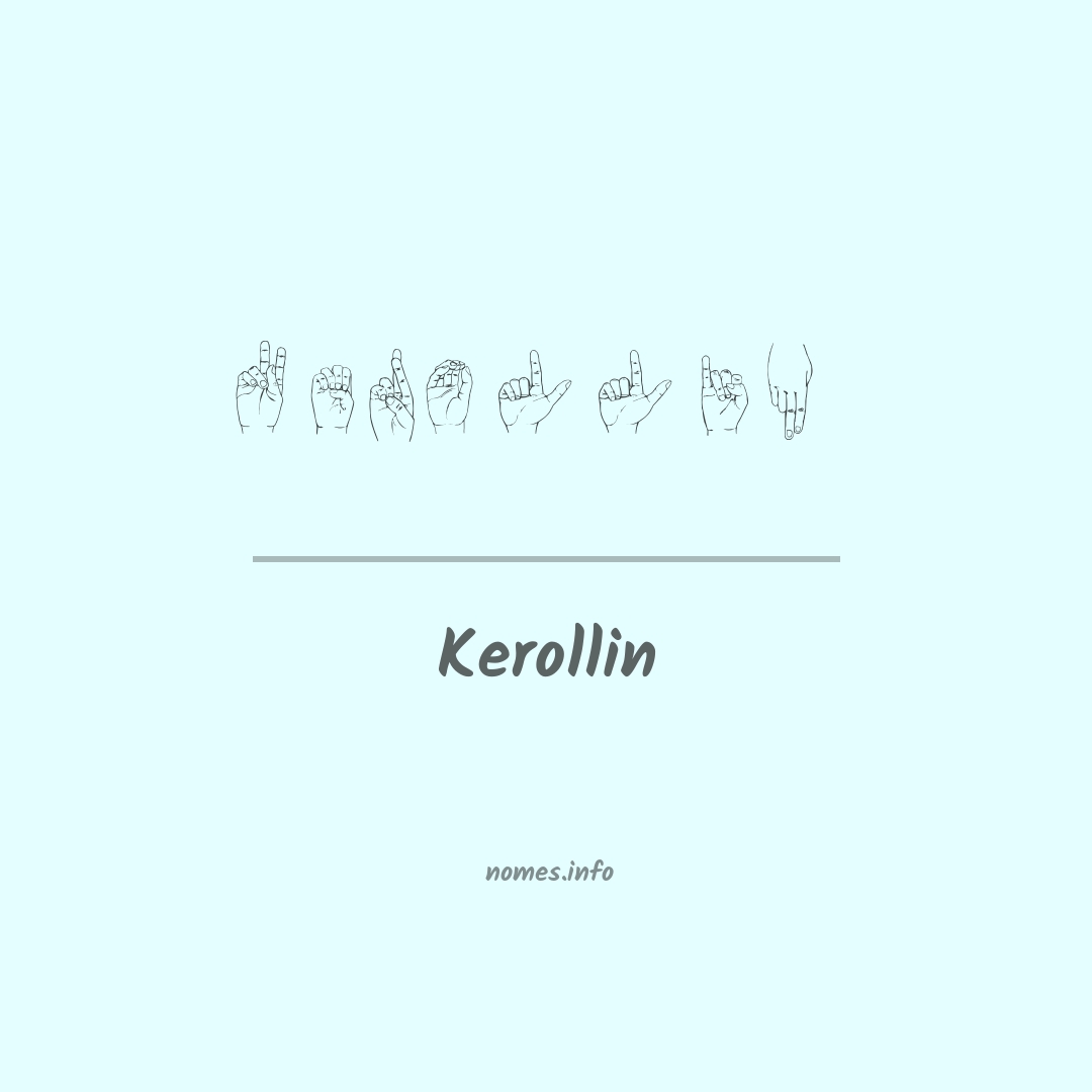 Kerollin em Libras