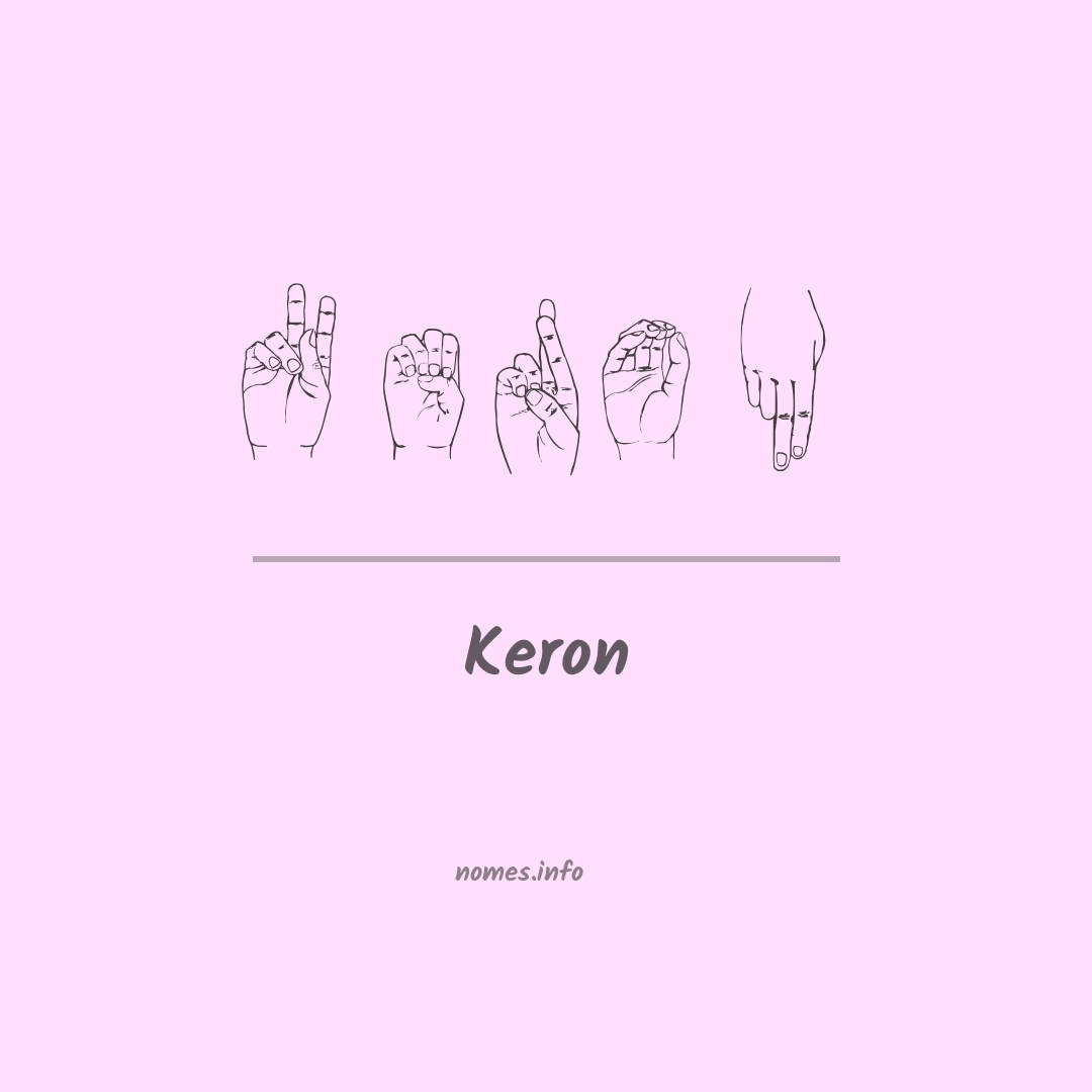 Keron em Libras