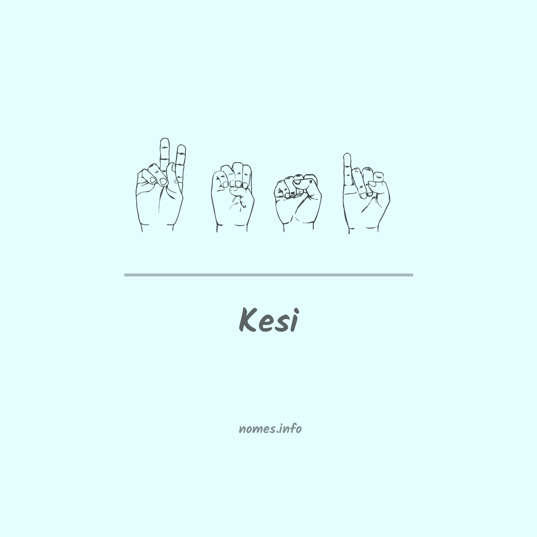Kesi em Libras