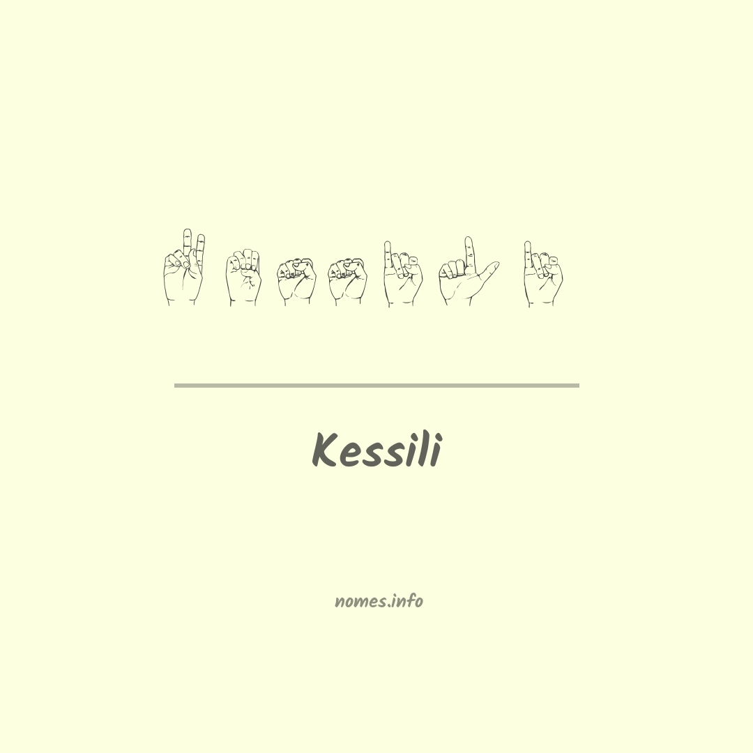 Kessili em Libras