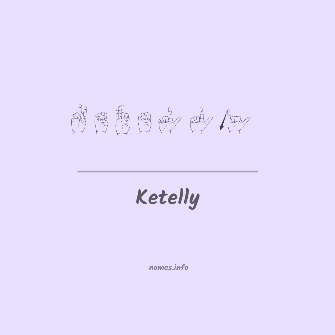 Ketelly em Libras
