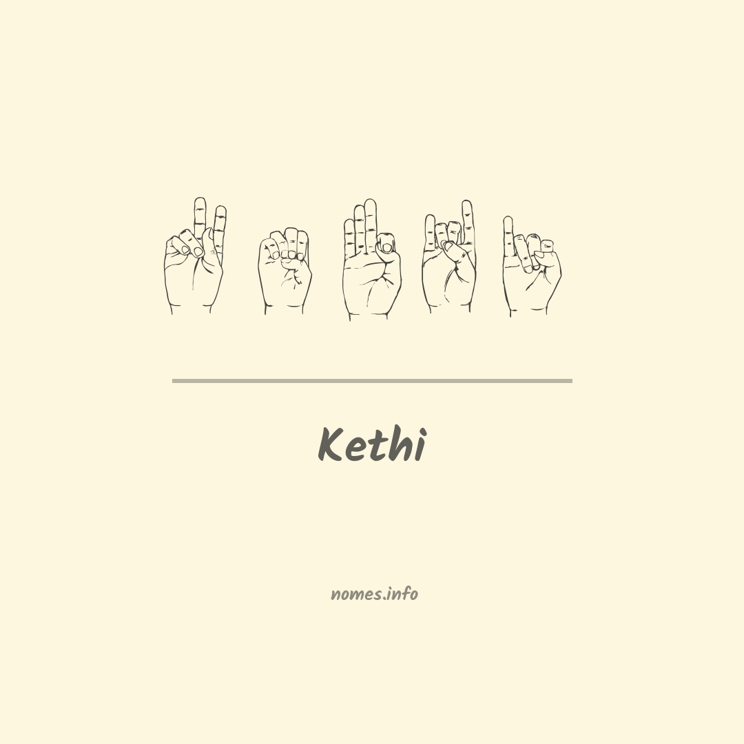 Kethi em Libras