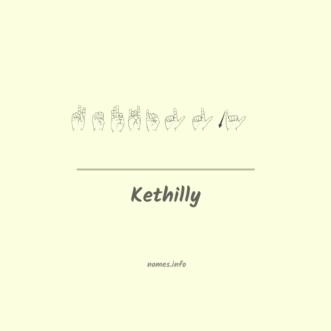 Kethilly em Libras