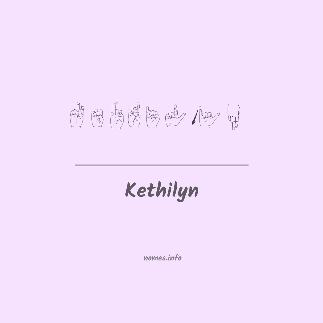 Kethilyn em Libras