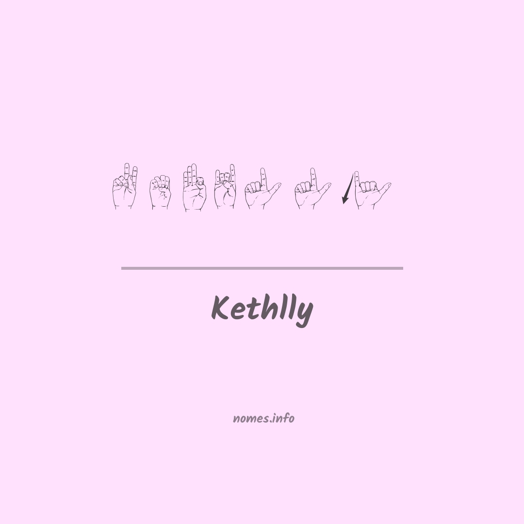 Kethlly em Libras