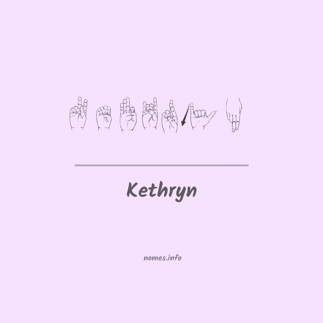 Kethryn em Libras