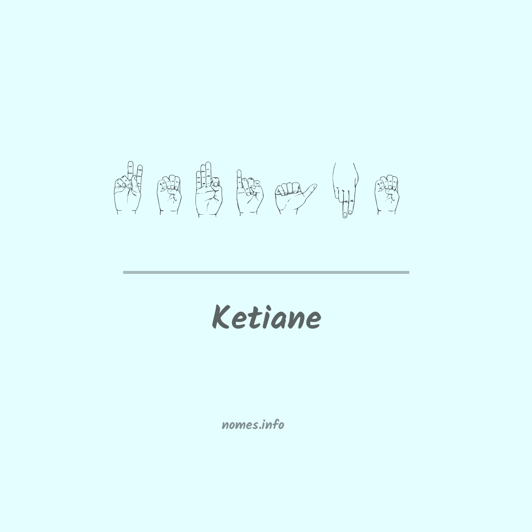 Ketiane em Libras