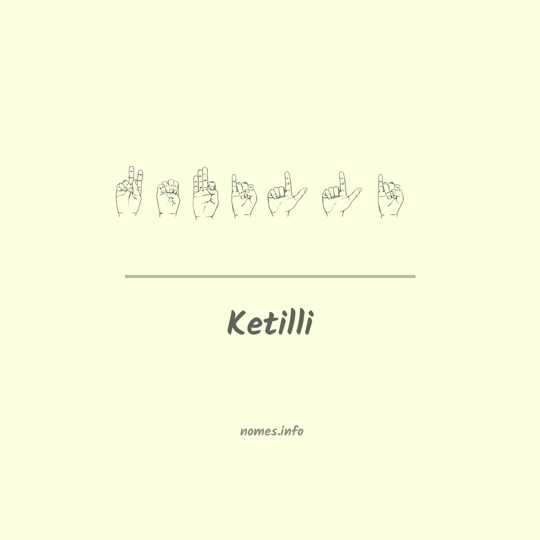 Ketilli em Libras