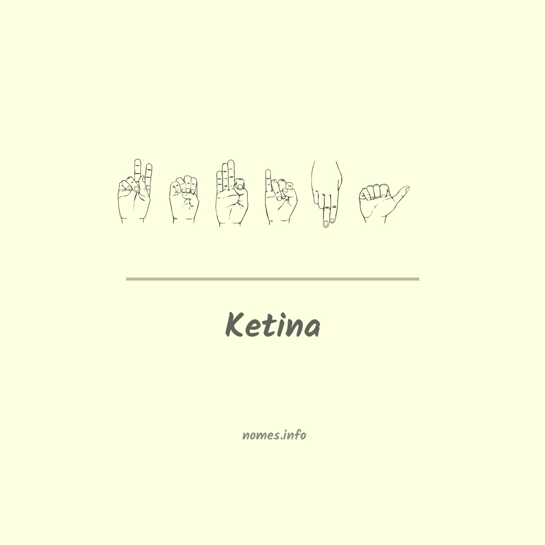 Ketina em Libras