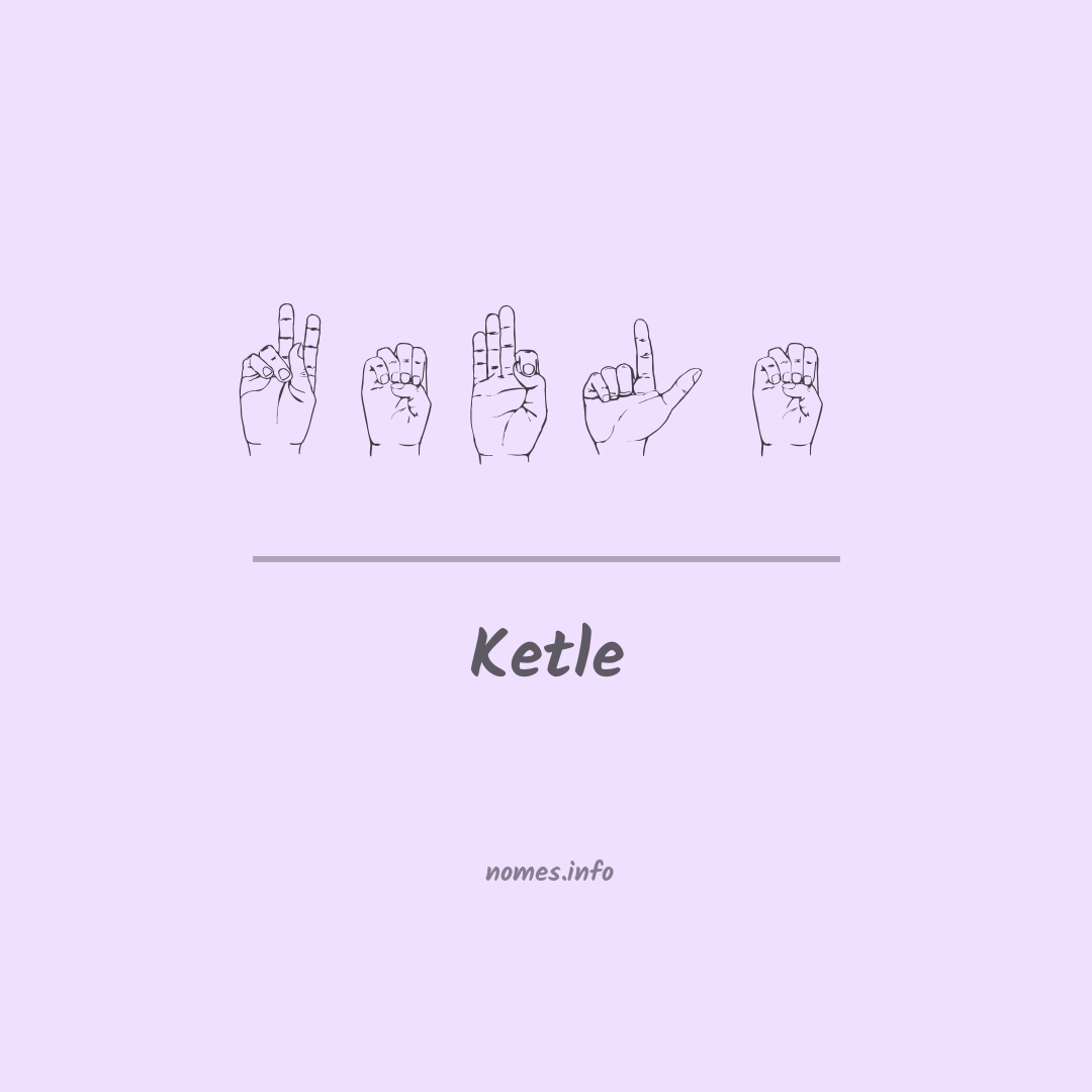 Ketle em Libras