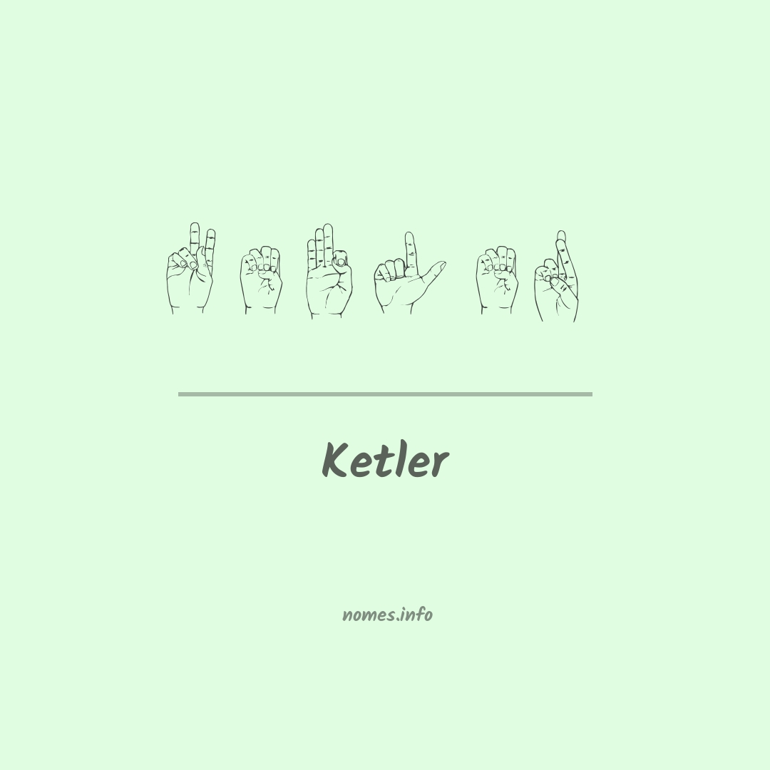 Ketler em Libras