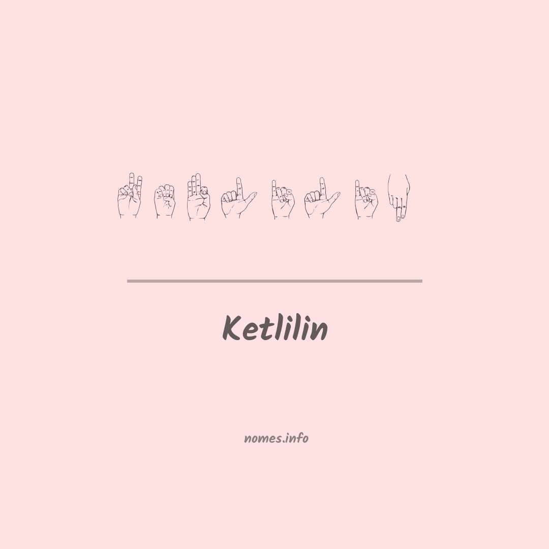 Ketlilin em Libras