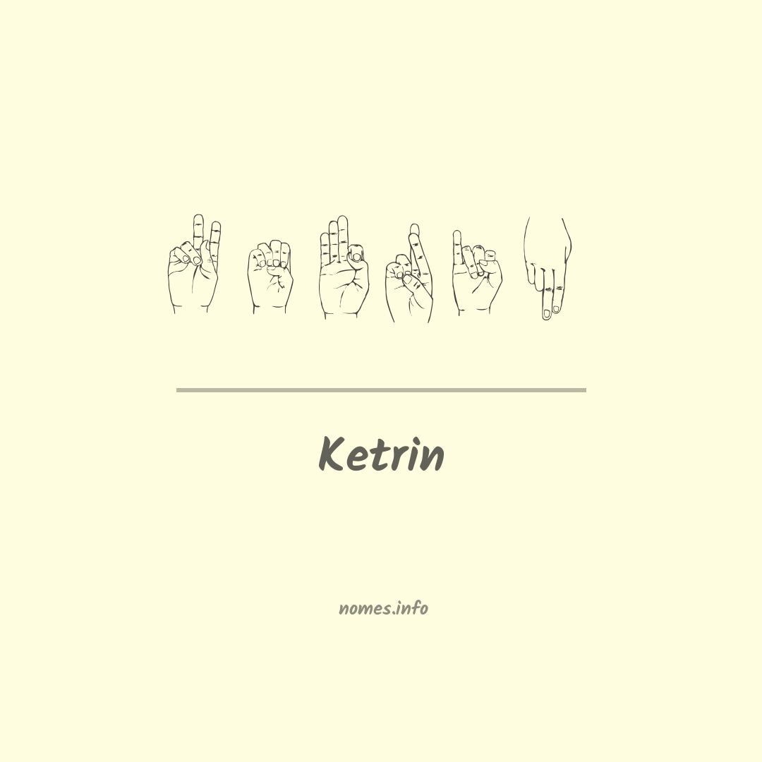 Ketrin em Libras