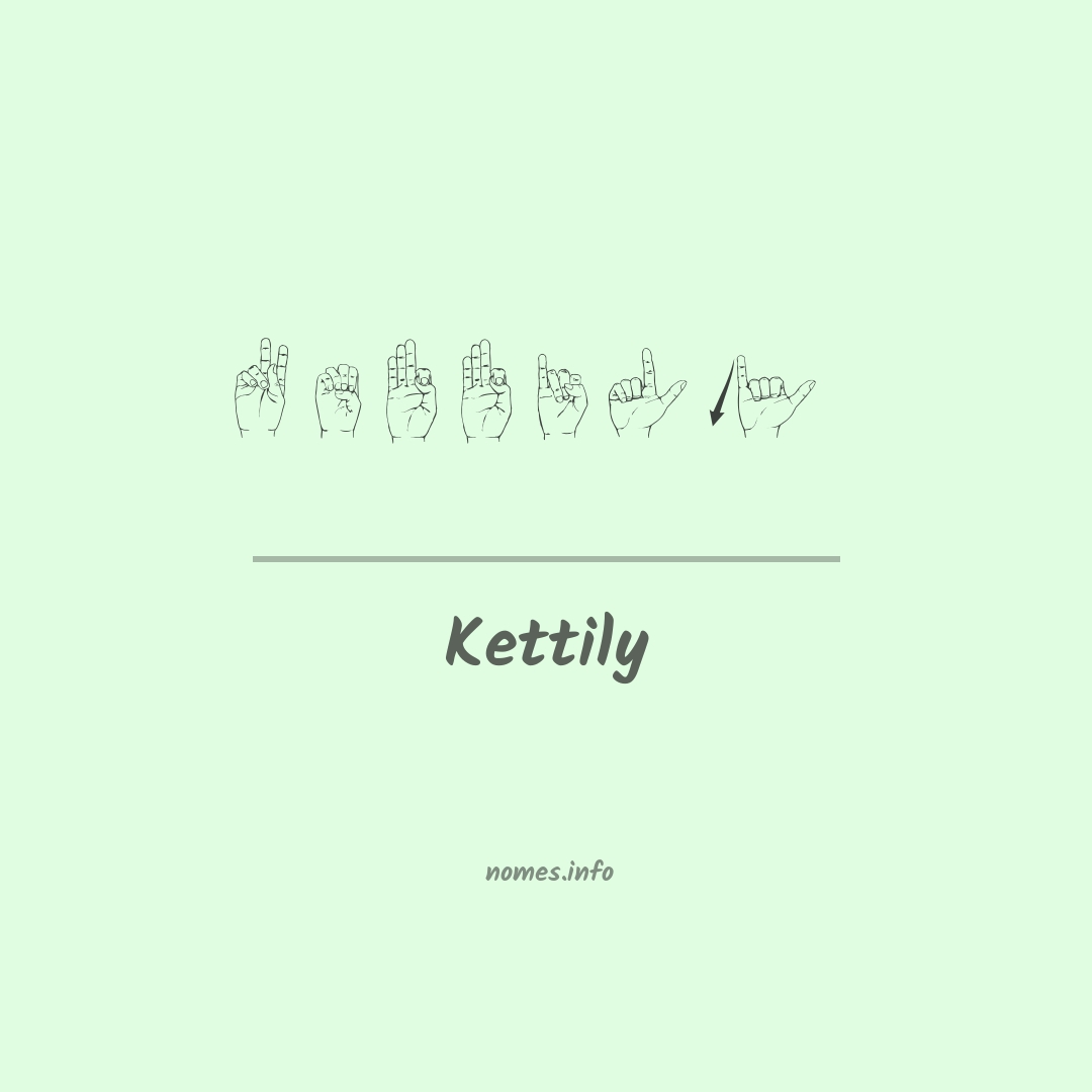 Kettily em Libras