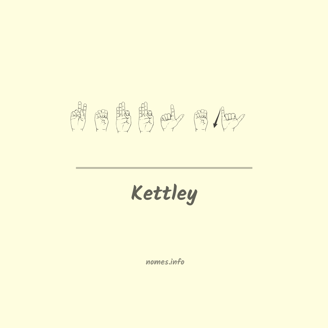 Kettley em Libras