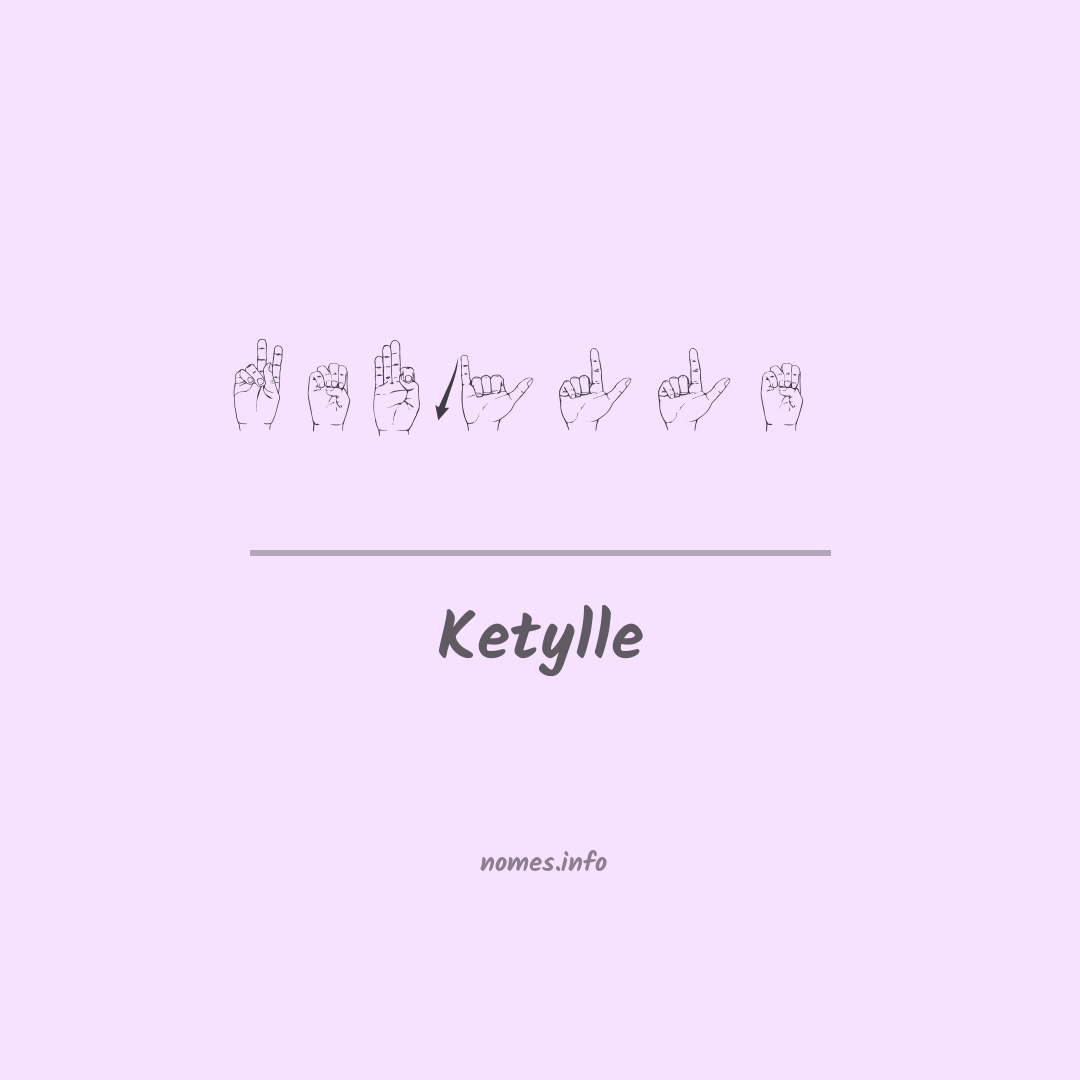 Ketylle em Libras